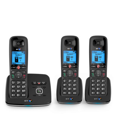 BT 6610 Cordless Telephone with Answering Machine &ndash; Trio